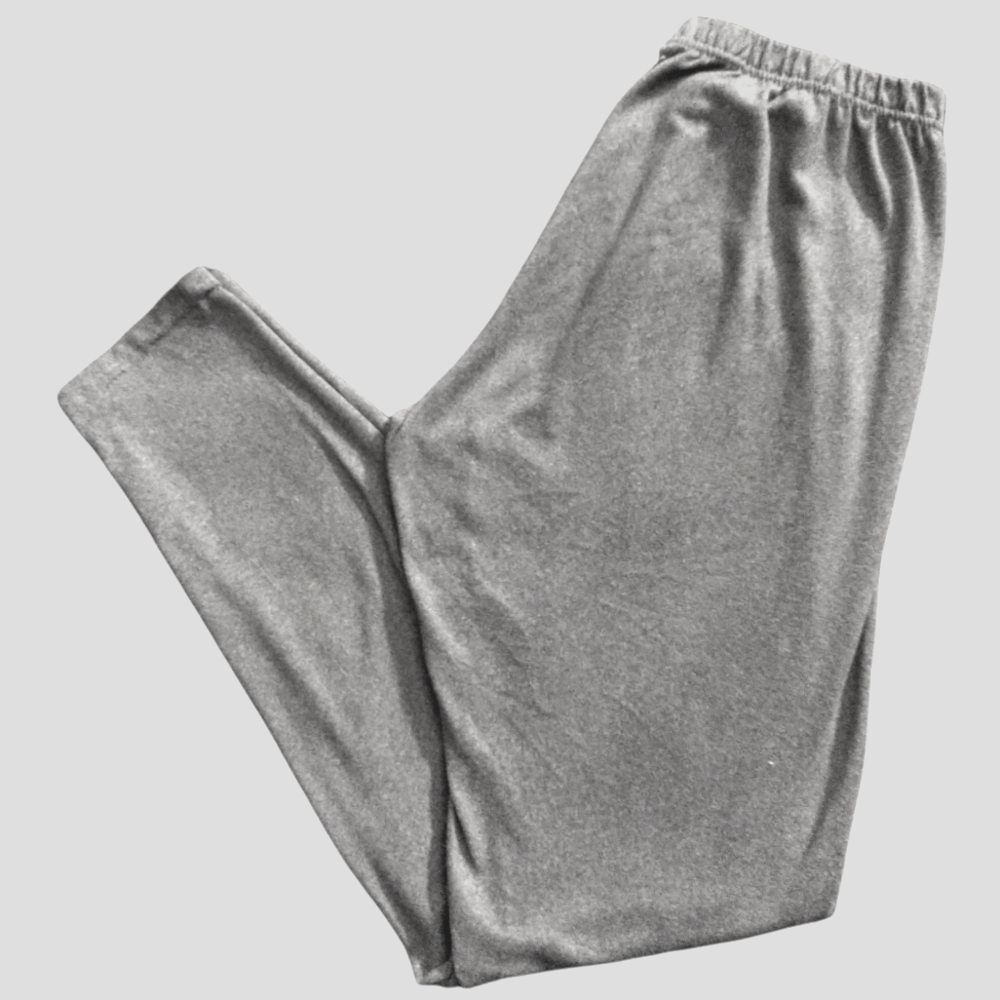 Xhilaration Heather Gray Space Dye Soft Knit Leggings Cozy Athleisure